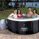 Image for article titled Cold Weather Getting Under Your Skin? Invest in the Best Inflatable Hot Tub To Warm Your Weary Bones
